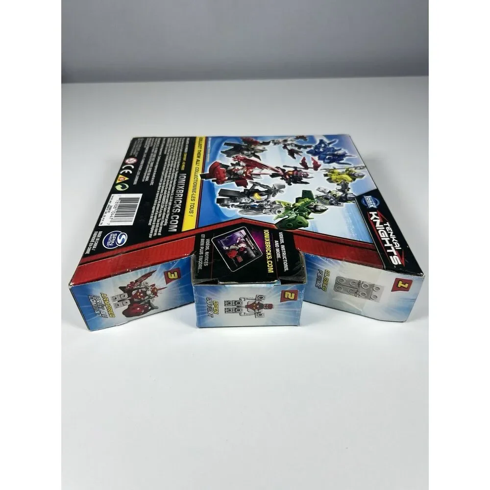 Ionix Tenkai Knights Action Pack 10506 Guardian Zephyrus Tavox Granox New Sealed